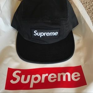 Supreme Washed Twill Camp Cap